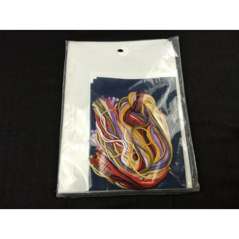 Dimensions Autumn Angel Counted Cross Stitch Kit 6717 Vtg 1996 5x7 SEALED NEW